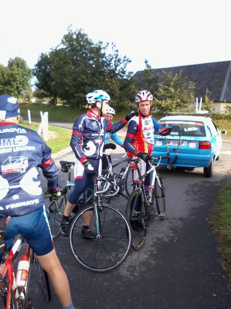 On est arrivé dans le haut de la bosse !