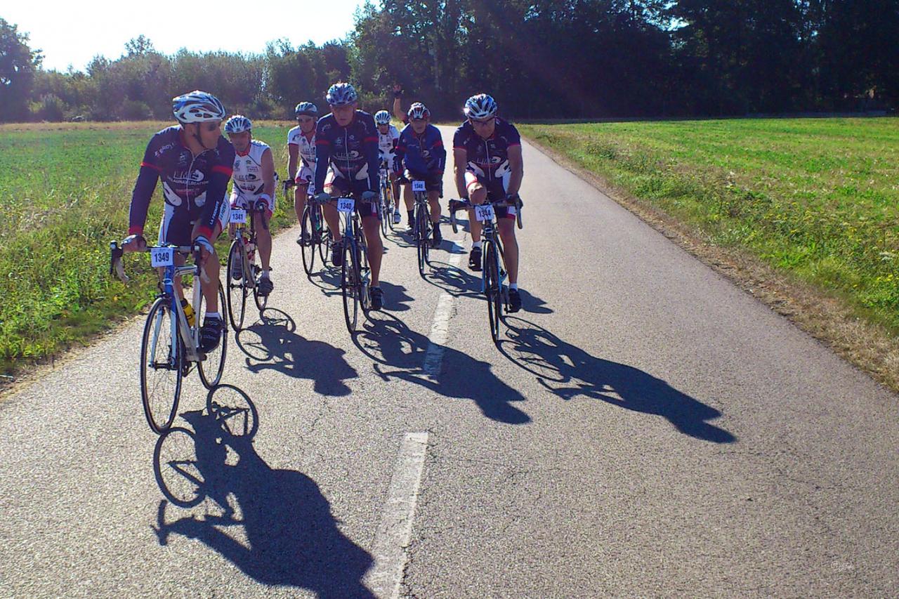 Nos cyclos sous le soleil du matin